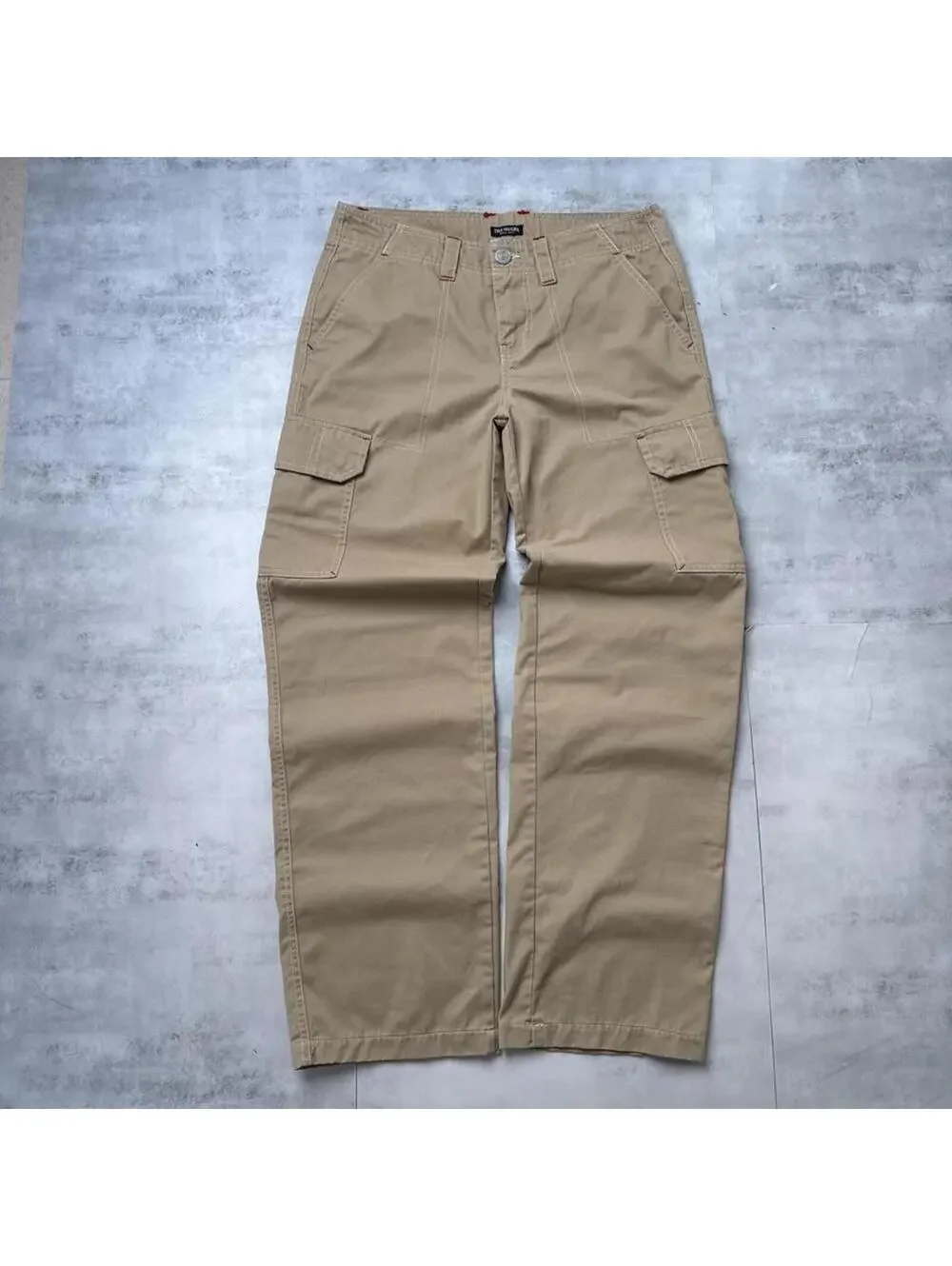 Y2K True Religion 00s cargo beige khaki pants